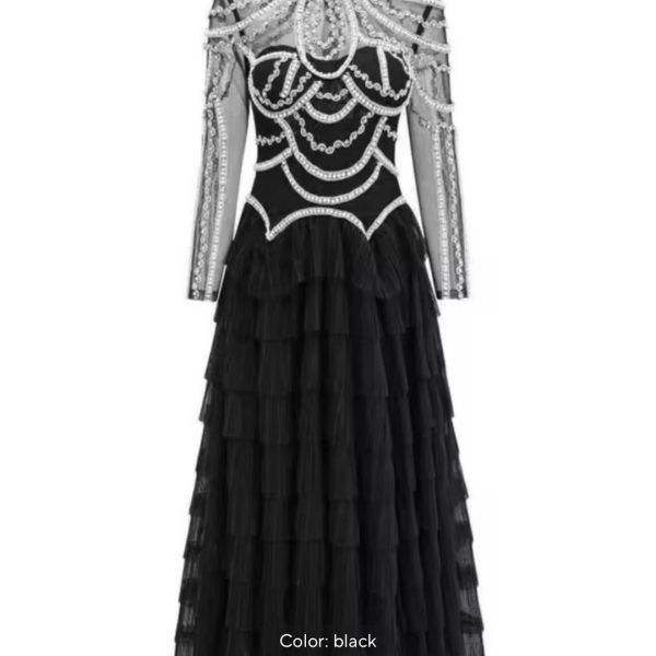 Rhinestone Party Dress