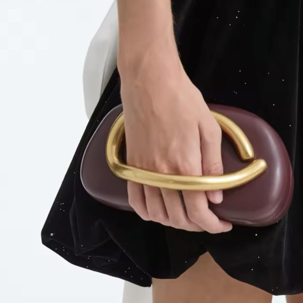 Box clutch mini bag