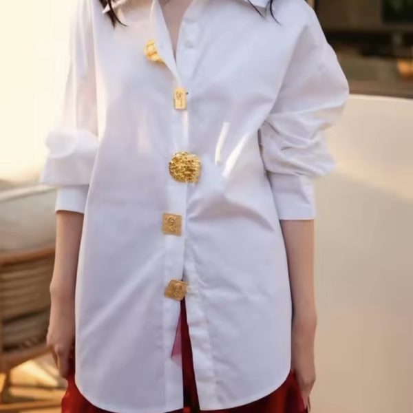 Vintage button casual shirt