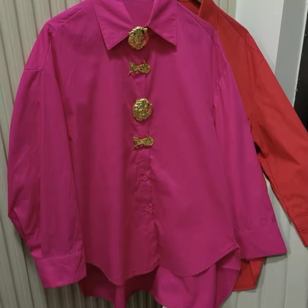 Casual vintage buttons shirt